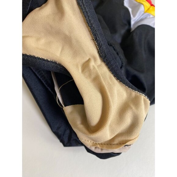 Vintage Cole Of California 40s 50s Retro One Piece Swimsuit Size 10 Black Red - Picture 8 of 16